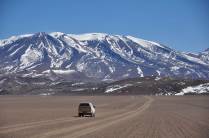 Fiona a caminho do Salar de Uyuni, na Bolívia